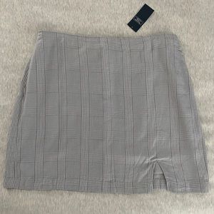 NWT Abercrombie Plaid Skirt